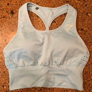 Gymshark Energy Seamless Vest - Sky Blue